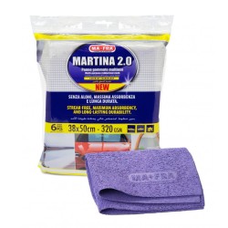 Martina 2.0 - Универсална гумирана микрофибърна кърпа